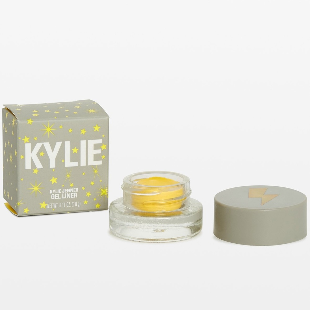 Kylie Gel Eyeliner Pot Bright Yellow Kyliner NEW
